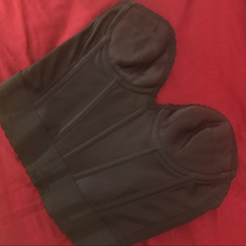 Small Vintage Black Bustier SOLD